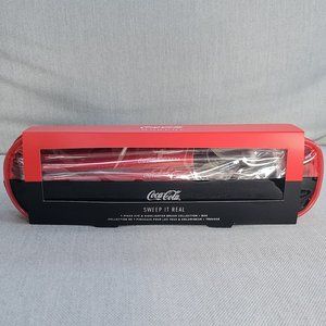 NEW Morphe Coca Cola sweep it real 7 pc Eye Highlighter Brush Set Bag limited